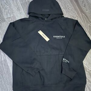 Fear of God Essentials Black Sweatshirt